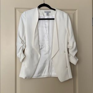White Blazer